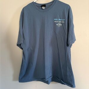 Harley-Davidson Slate Blue Short Sleeve Tee